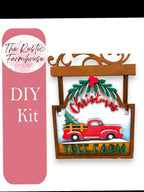 Christmas Tree Farm Sign and Inserts for the Mini Interchangeable Posts or Fence - RusticFarmhouseDecor
