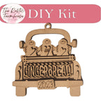 Christmas Truck Ornaments, Ten Differnt Designs, DIY Farmhouse Truck Ornament, Christmas Tree Ornaments DIY - RusticFarmhouseDecor