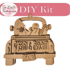 Christmas Truck Ornaments, Ten Differnt Designs, DIY Farmhouse Truck Ornament, Christmas Tree Ornaments DIY - RusticFarmhouseDecor