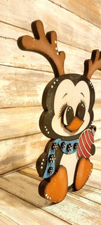 Chunky Penguin Tiered Tray SVG File - RusticFarmhouseDecor