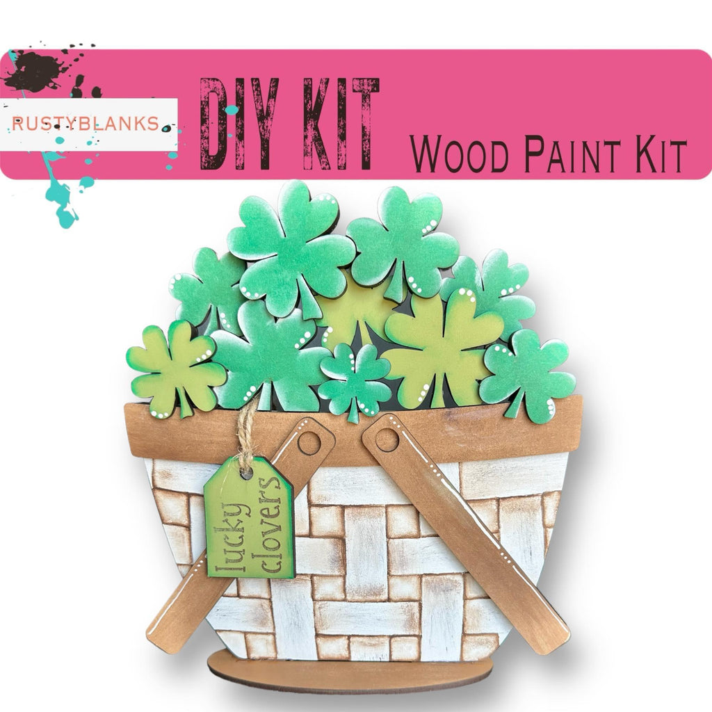 Clover Insert for the Interchangeable Flower Basket - RusticFarmhouseDecor