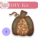DIY Chunky Wood Autumn Pumpkins Shelf Sitters- 4 sizes - RusticFarmhouseDecor