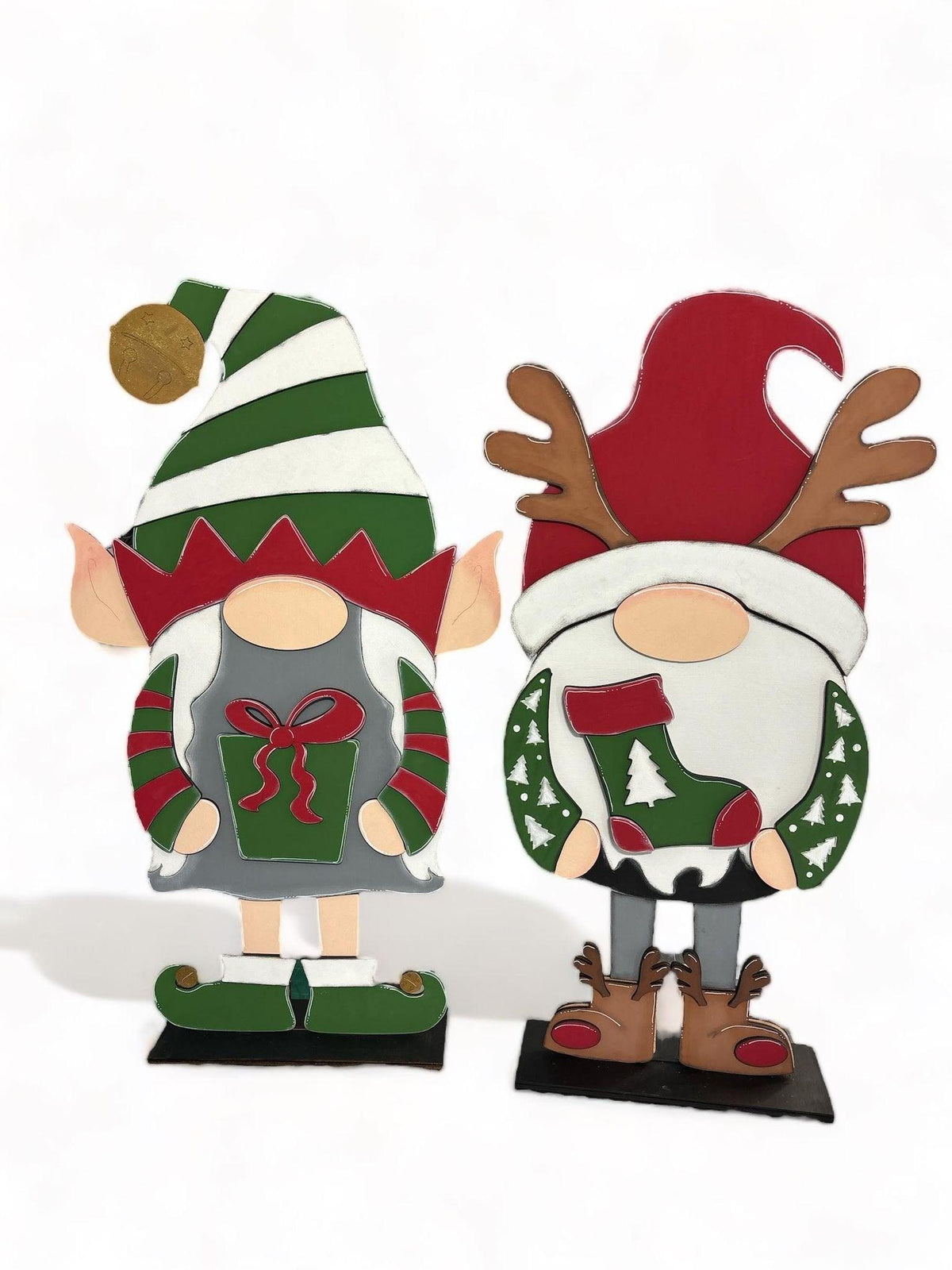 DIY Standing Interchangeable Christmas Reindeer Gnome Kit for our Boy or Girl Interchangeable Gnomes - RusticFarmhouseDecor