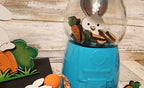 Easter Bunny with Carrot , filler and scoop for Gumball or Tiered Tray Set - DIY - RusticFarmhouseDecor