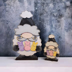 Easter Standing Sheep Gnome SVG File, Laser Cut File, Easter Gnome SVG File, Gnome, Gnome Shelf Sitter, Easter Peeps - RusticFarmhouseDecor