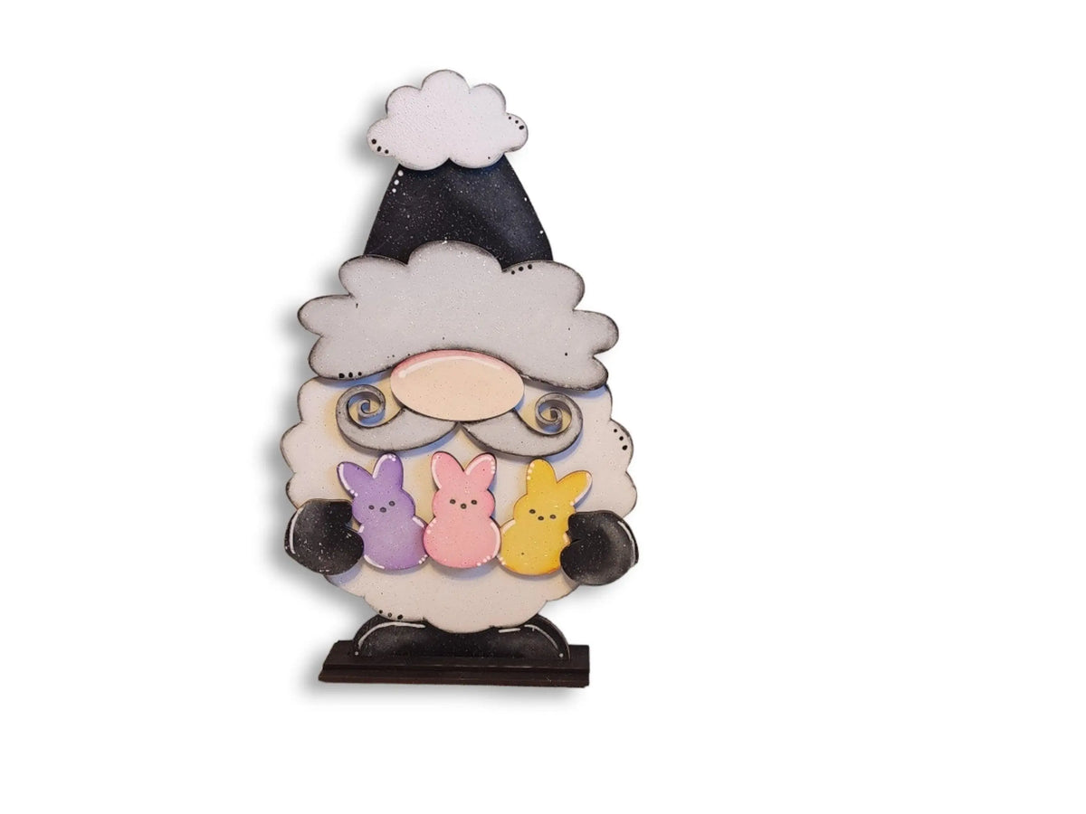Easter Standing Sheep Gnome SVG File, Laser Cut File, Easter Gnome SVG File, Gnome, Gnome Shelf Sitter, Easter Peeps - RusticFarmhouseDecor