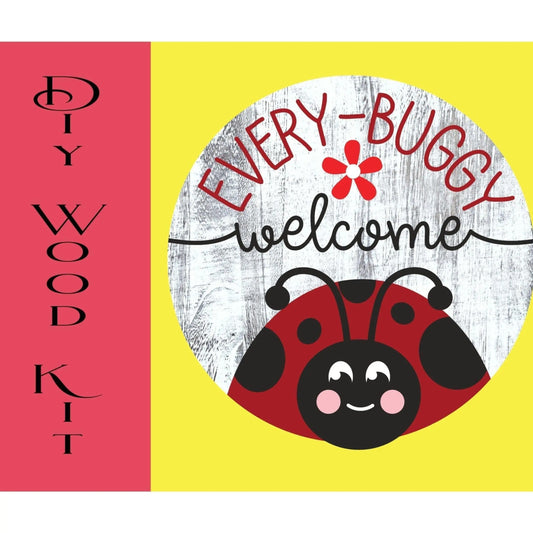 Every Buggy Welcome Door Hanger - RusticFarmhouseDecor