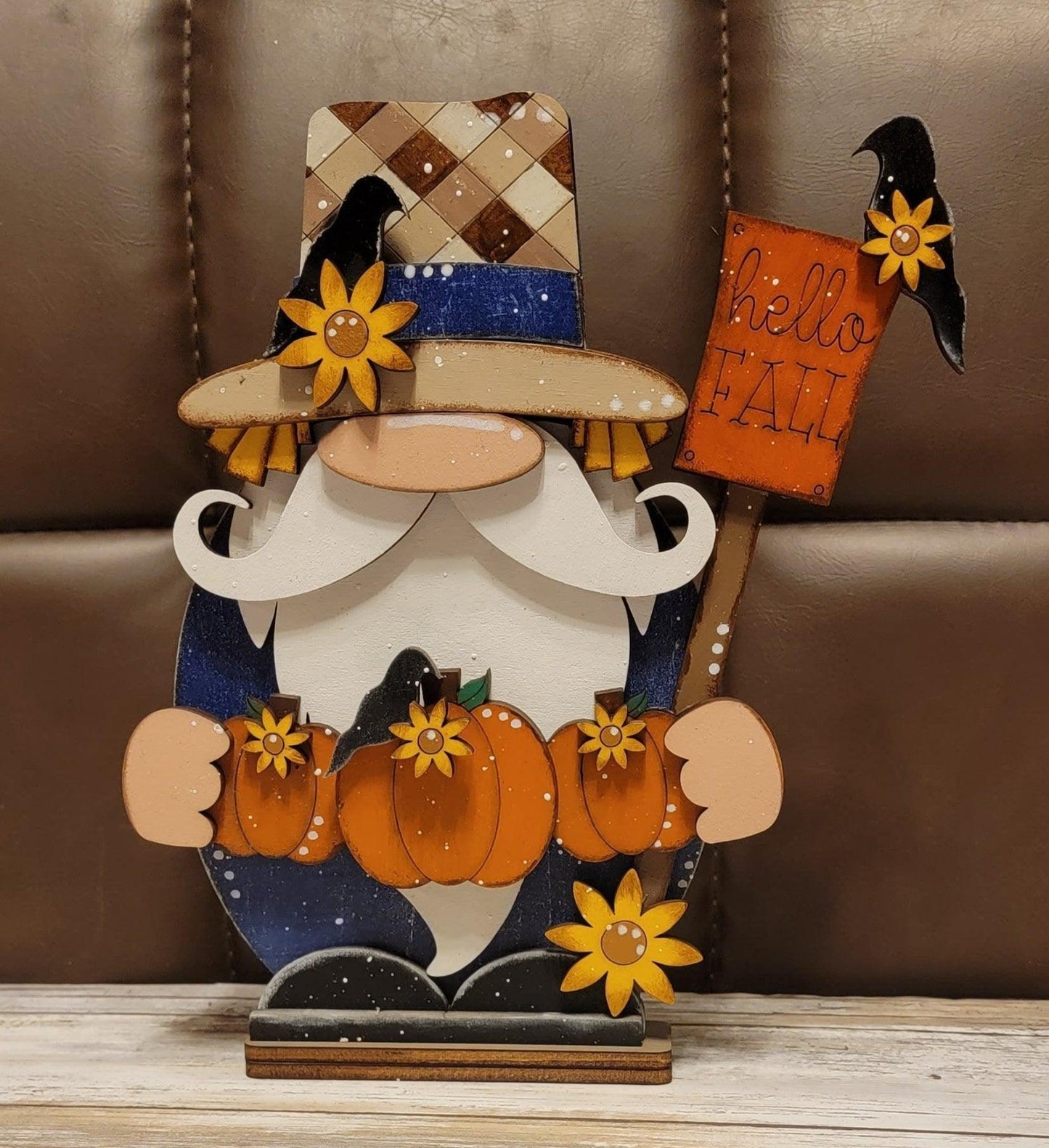 Fall Scarecrow Gnome - RusticFarmhouseDecor