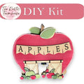 Fall Village Apple Barn Self Standing Double Sided - RusticFarmhouseDecor