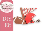 Football Insert for the Interchangeable Flower Basket - RusticFarmhouseDecor
