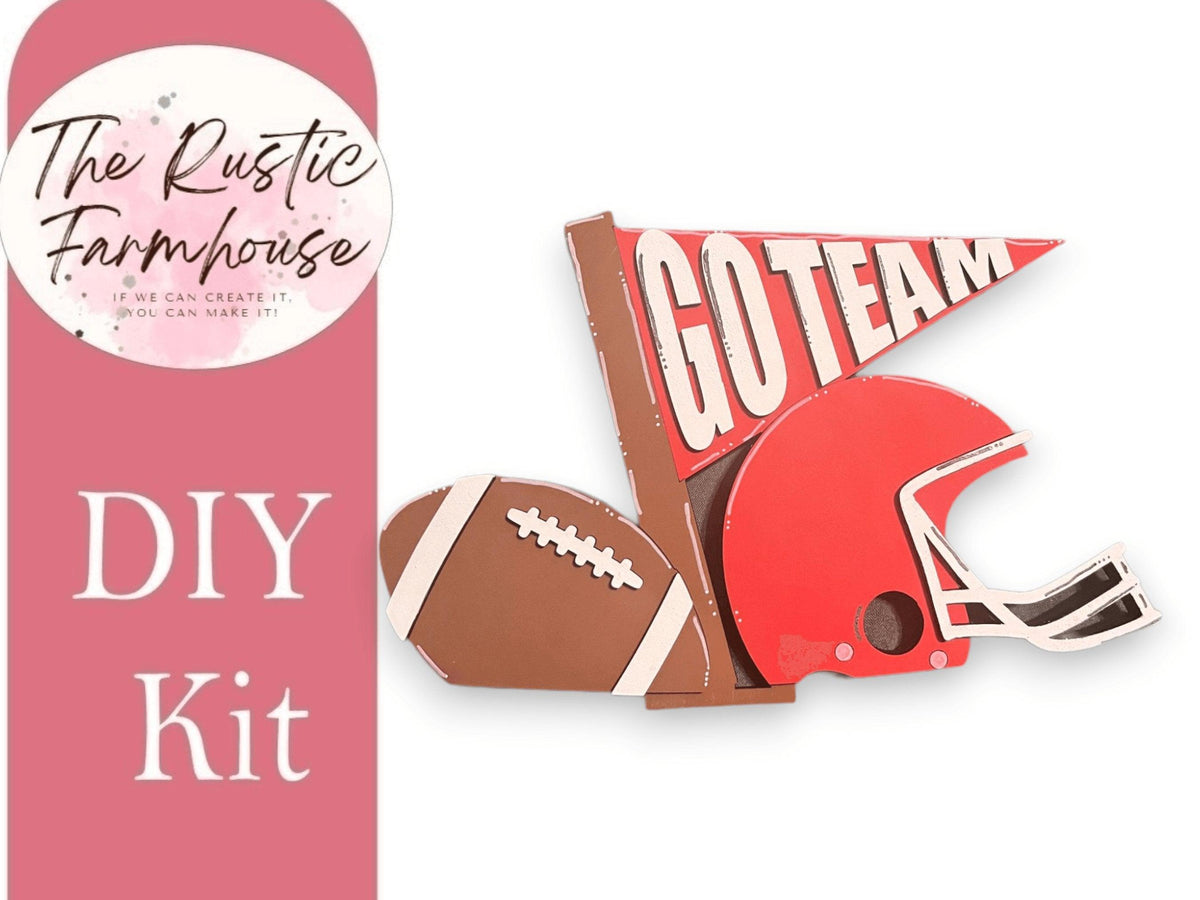 Football Insert for the Interchangeable Flower Basket - RusticFarmhouseDecor