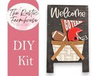 Football Insert for the Interchangeable Flower Basket - RusticFarmhouseDecor