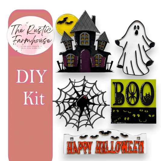 Halloween Interchangeable Inserts for our Window or House DIY Kit - RusticFarmhouseDecor