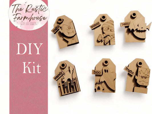 Halloween Tags Set of 6 - RusticFarmhouseDecor