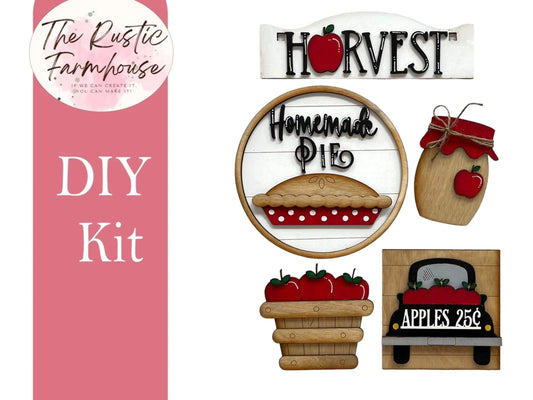 Harvest Interchangeable Inserts, Harvest DIY inserts, Harvest Fall Insert for Window or House - RusticFarmhouseDecor