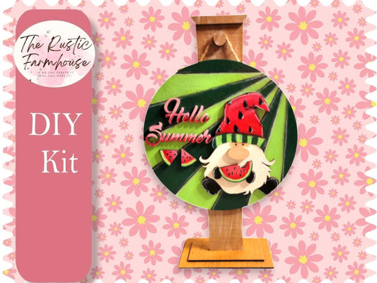 Hello Summer Door Hanger - RusticFarmhouseDecor