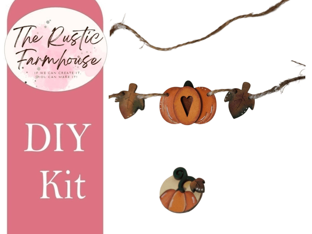 Highland Cow Halloween Insert set for our Interchangeable House - RusticFarmhouseDecor