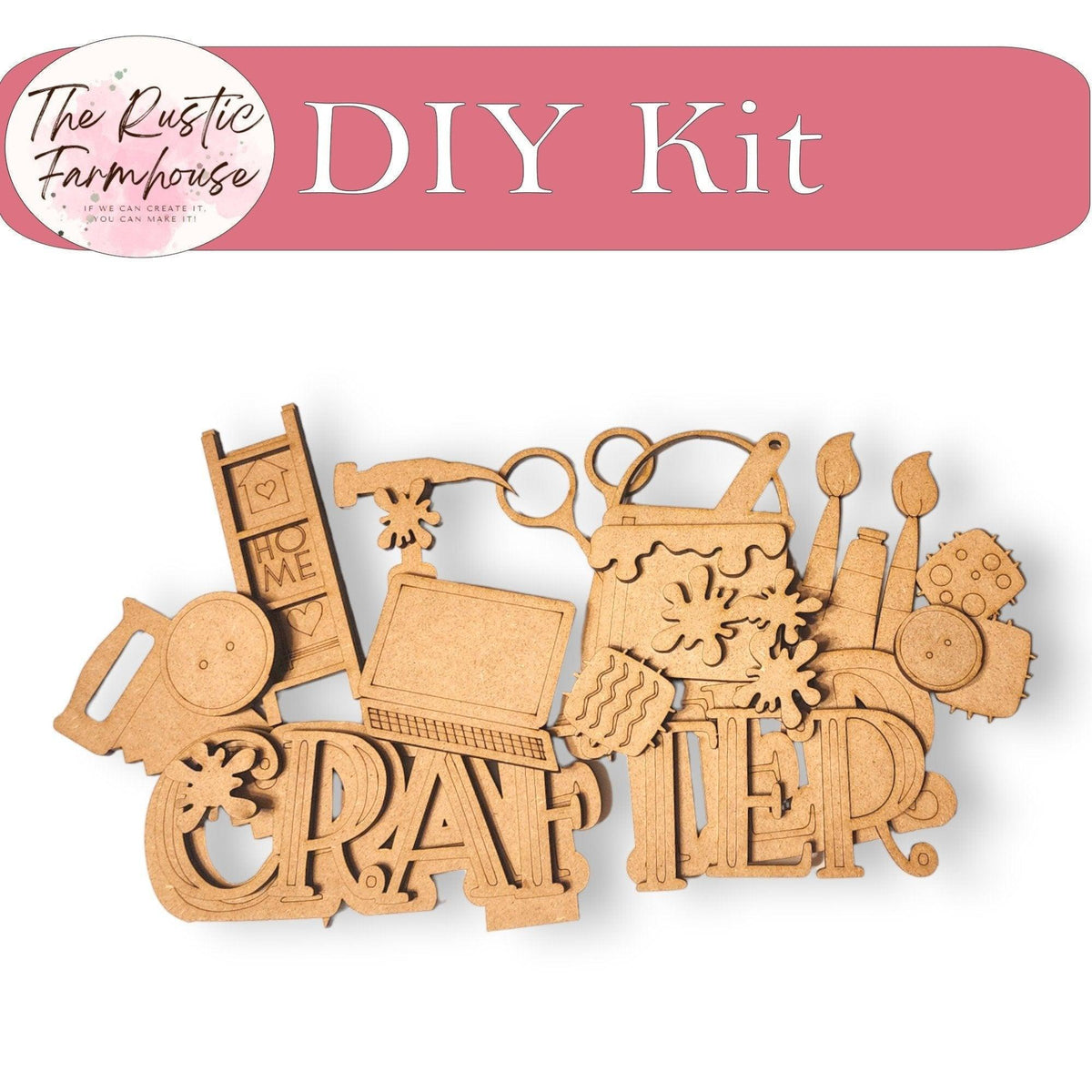Interchangable Crafter insert for Flower Baskets, DIY Decor - RusticFarmhouseDecor