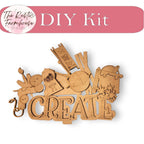 Interchangable Create insert for Flower Baskets, DIY Decor - RusticFarmhouseDecor