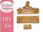 Interchangeable Farmhouse Halloween Pumpkin Truck Insert, Seasonal Truck, DIY Truck Kit, Interchangeable Farmhouse - RusticFarmhouseDecor