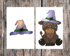 Interchangeable Hats for our Highland Cow Insert for our Interchangeable Fence or Post - RusticFarmhouseDecor