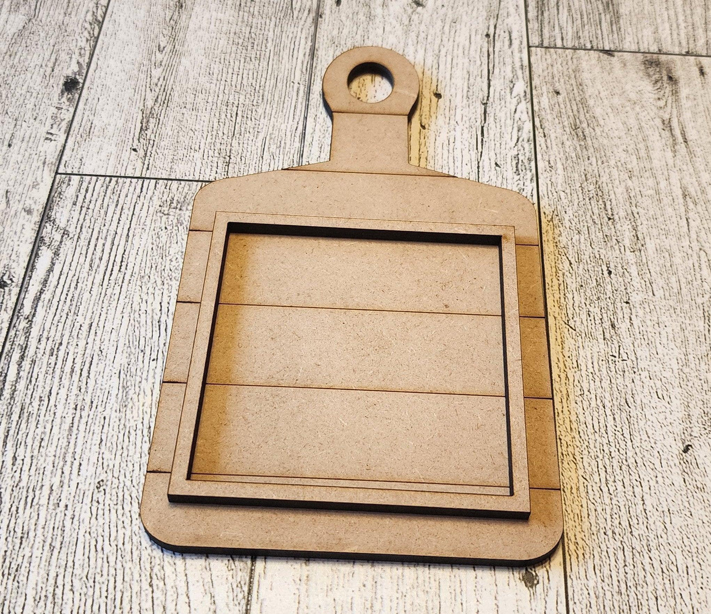 Interchangeable Mini Photo Frame and Cutting Board - RusticFarmhouseDecor