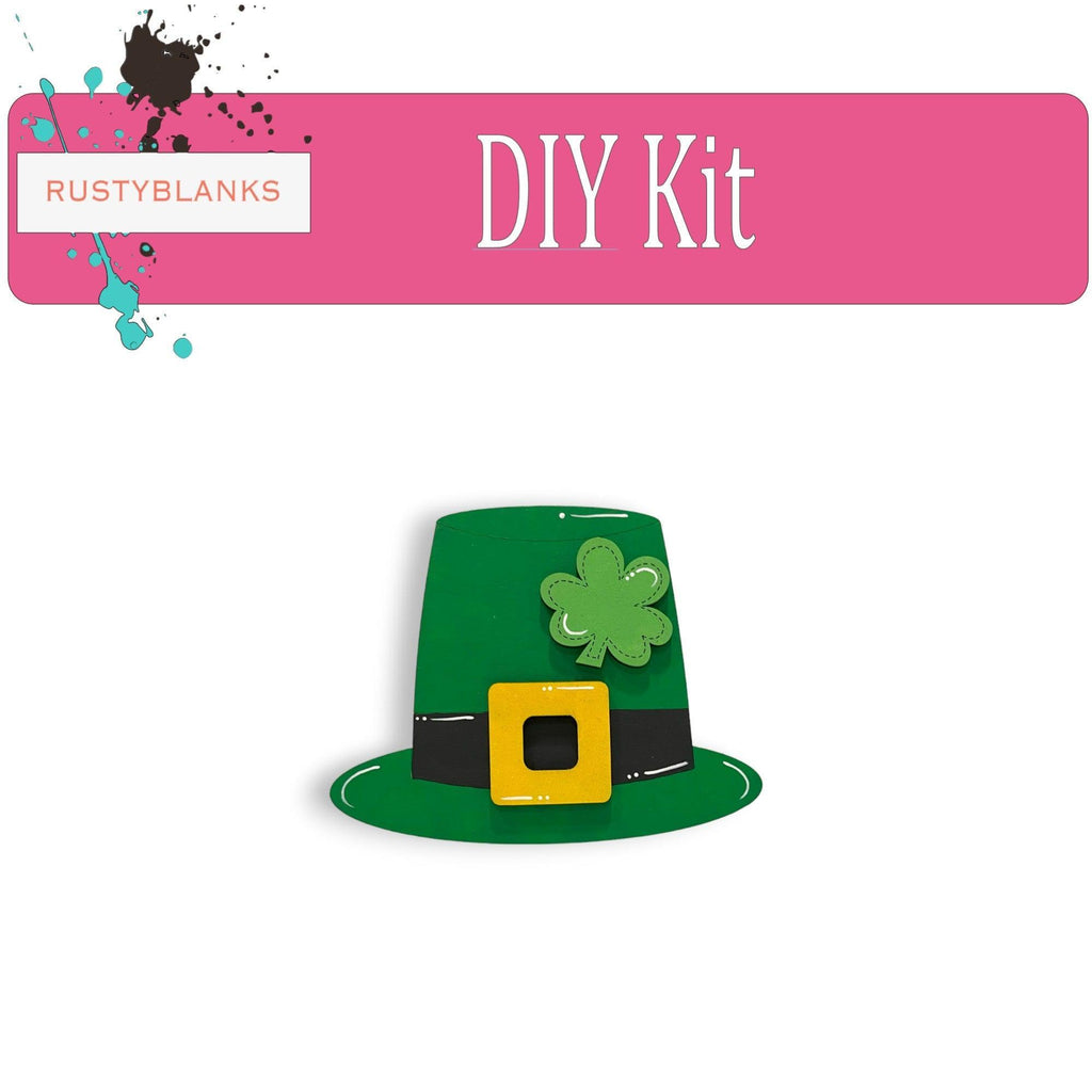 Kiss Me Lucky Charm St Pat's Interchangeable Inserts for our Window or House DIY Kit - RusticFarmhouseDecor