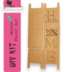 Leaning Ladder with interchangeable basket for inserts - RusticFarmhouseDecor