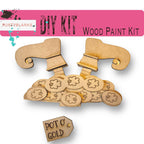 Leprechaun Feet Insert for the Interchangeable Flower Basket - RusticFarmhouseDecor