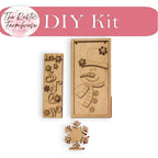 Let It Snow Inserts for post , Snowman Snowflake Insert for Mini Interchangeable Posts - RusticFarmhouseDecor