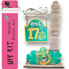Marth 17th St Patricks Day Signs and insert for our Mini Interchangeable Posts - RusticFarmhouseDecor