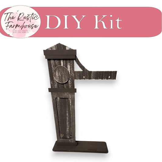 Mini Interchangeable Porch Post DIY Craft Kit - Interchangeable Signs and Insert - RusticFarmhouseDecor