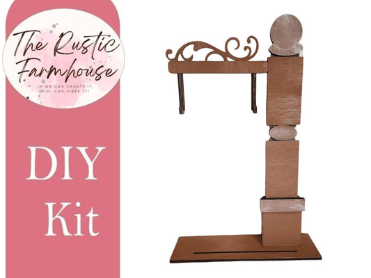 Mini Interchangeable Porch Post DIY Craft Kit - RusticFarmhouseDecor