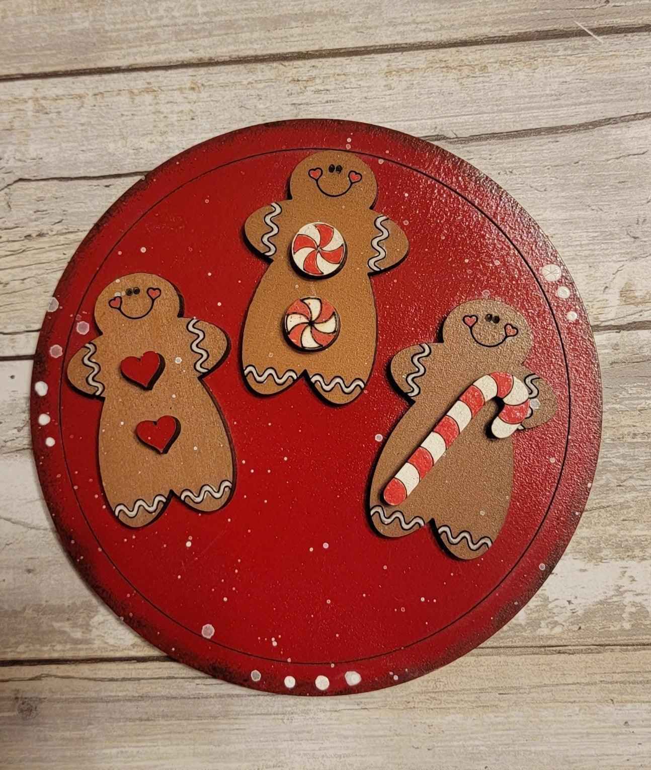 Mr & Mrs Claus Tiered Tray Set - RusticFarmhouseDecor