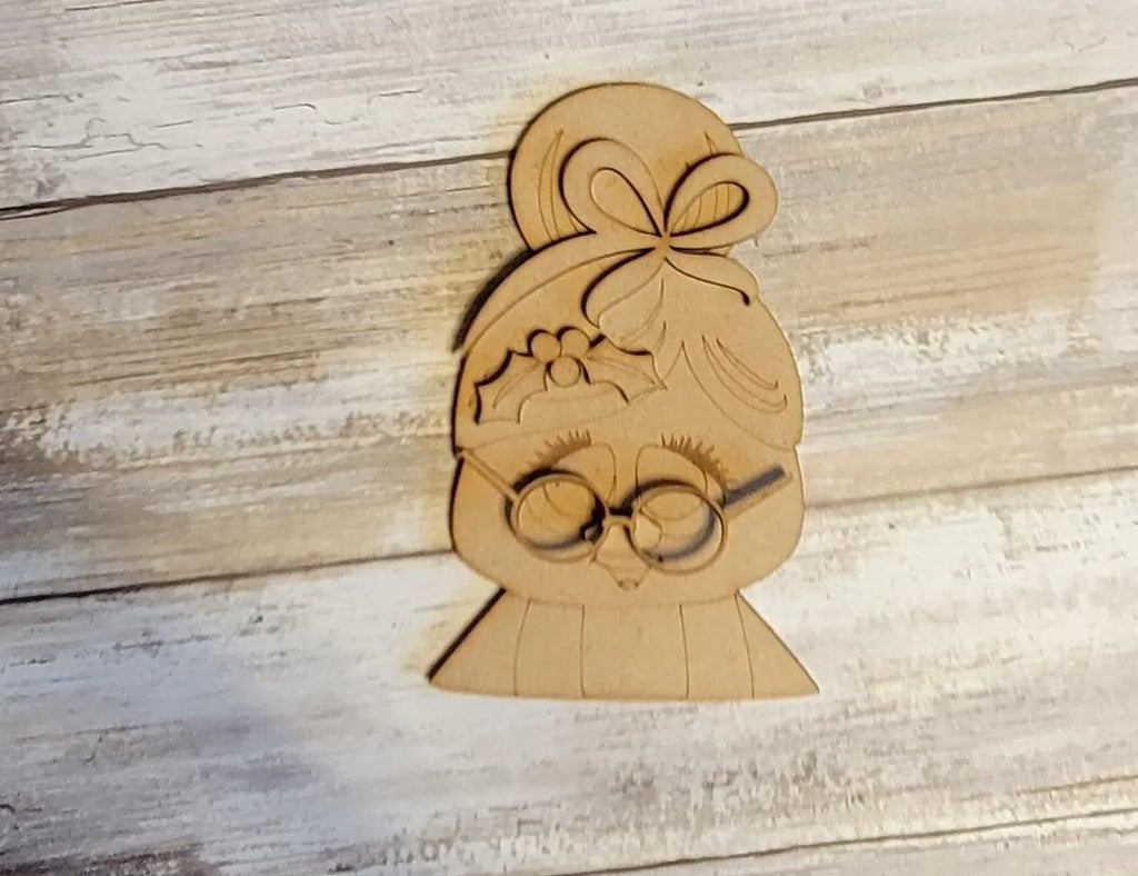 Mrs. Santa Claus North Pole Bakery SVG Laser Cut File Glowforge - RusticFarmhouseDecor