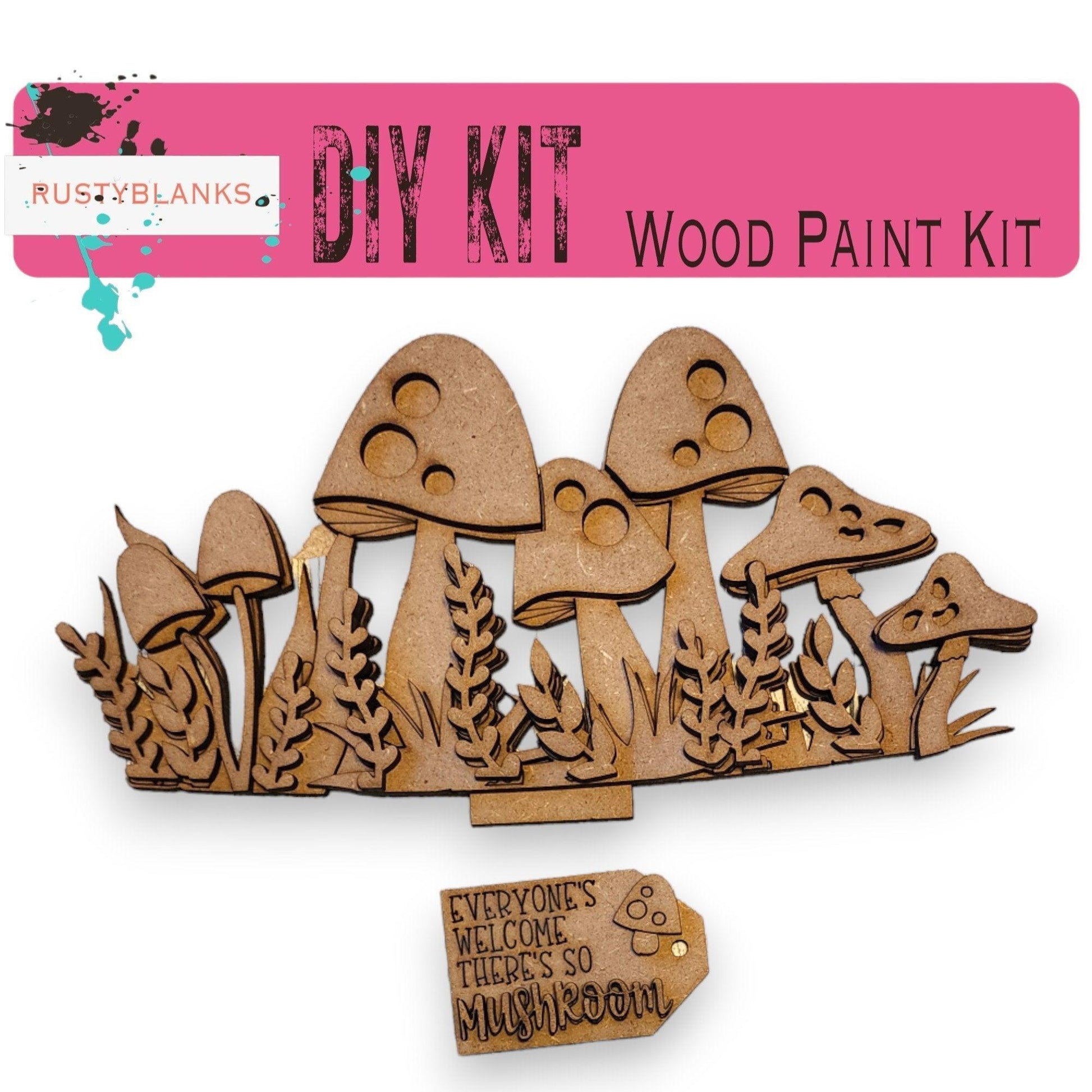 Mushroom Insert for the Interchangeable Flower Basket - RusticFarmhouseDecor
