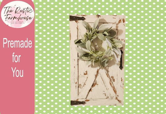 Premade Standing Door Sign Holder Tabletop Door Stand - RusticFarmhouseDecor