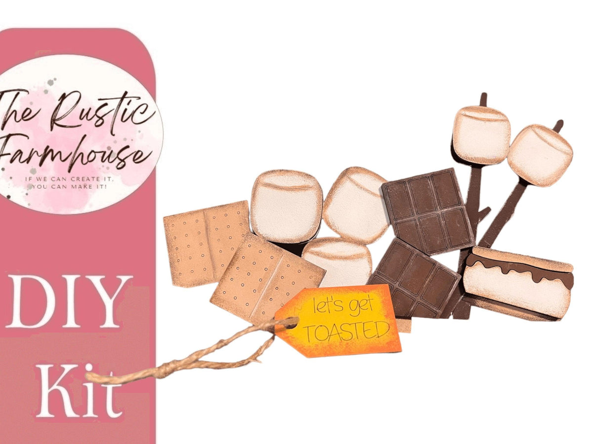 S'More Insert for the Interchangeable Flower Basket - RusticFarmhouseDecor