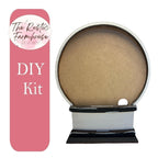 Snow Globe Base for DIY Interchangeable Decor Inserts- Wood Paint Kit - RusticFarmhouseDecor