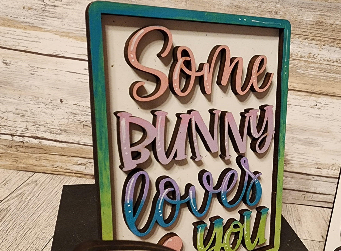 Some Bunny Loves You Tiered Tray Set - DIY - RusticFarmhouseDecor