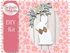 Spring Easter Shiplap Rabbit Signs DIY, DIY Wood Blanks - RusticFarmhouseDecor