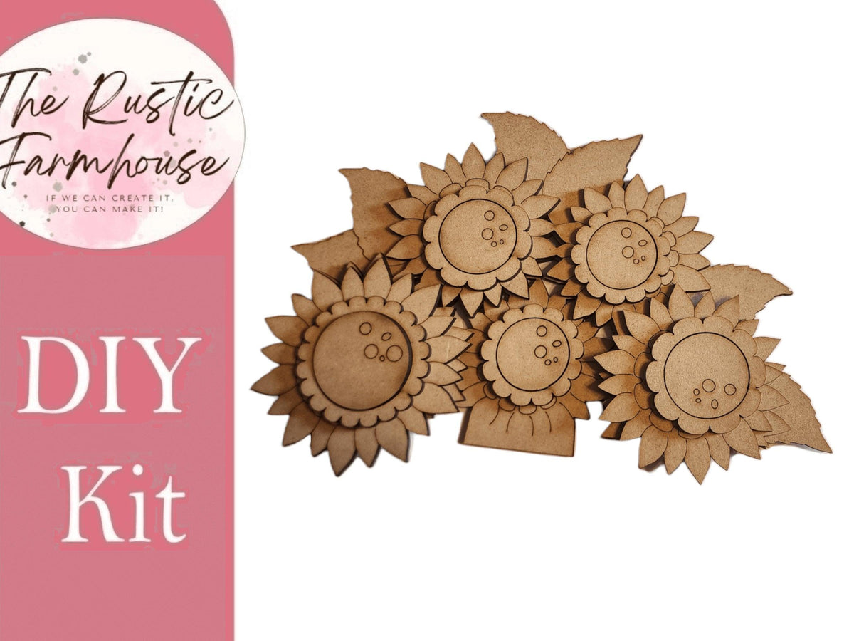 Spring Flowers Insert for the Interchangeable Flower Basket - RusticFarmhouseDecor