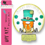St Patrick Leprechaun Insert for Snow Globe DIY Interchangeable Decor, Gift for Her - RusticFarmhouseDecor