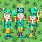 St Patricks Standing Nutcracker Shelf Sitter Decor DIY - RusticFarmhouseDecor