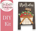 Strawberries Insert for the Interchangeable Flower Basket - RusticFarmhouseDecor