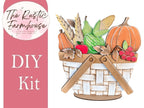 Thanksgiving Cornucopia Insert for the Interchangeable Flower Basket - RusticFarmhouseDecor