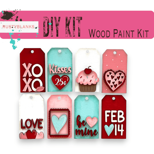 Valentine Gift Tag Ornaments - RusticFarmhouseDecor