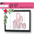 Valentine's Day Framed Sign Kit, Spring Sitter Sitter, Sweatheart Gift - RusticFarmhouseDecor
