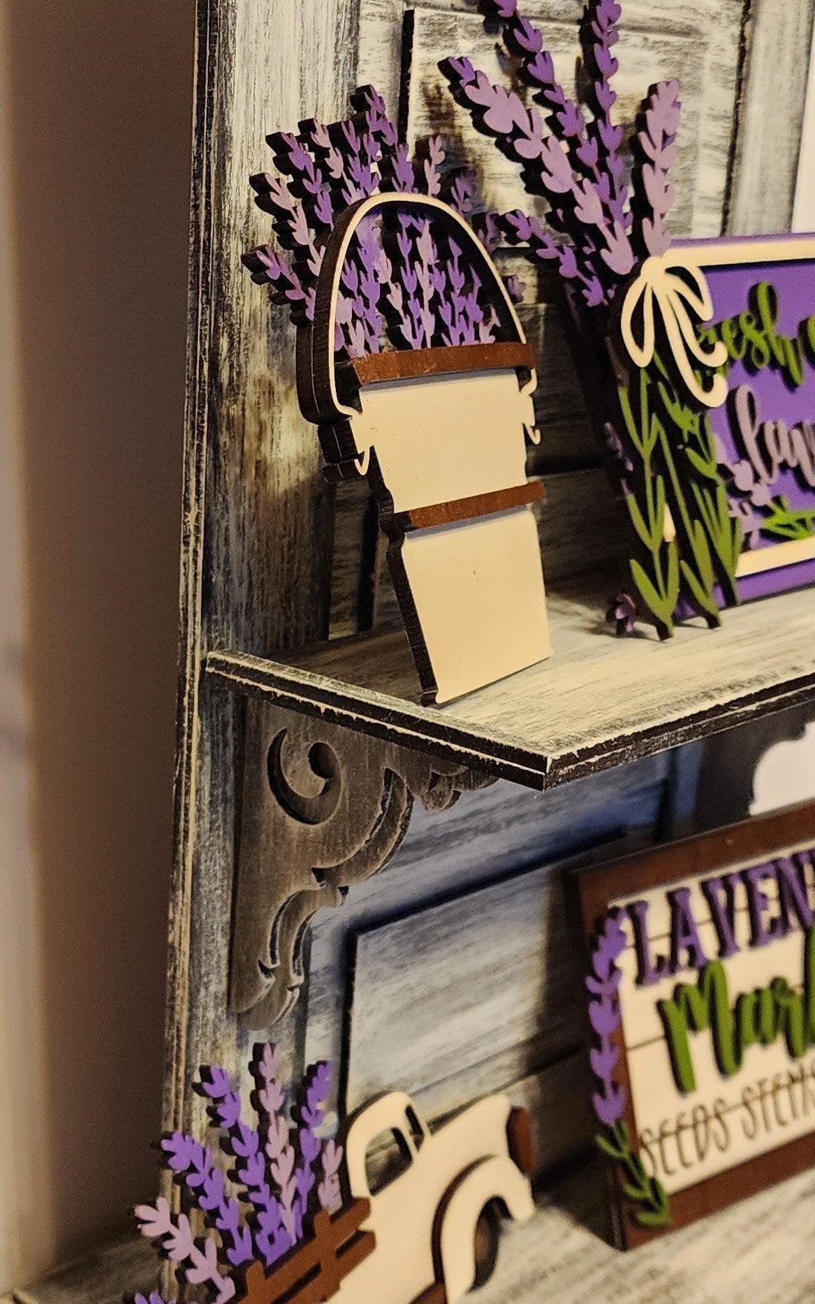Vintage Door Tiered Tray - RusticFarmhouseDecor