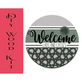 Welcome Lads and Lasses St Patricks Door Hanger - RusticFarmhouseDecor